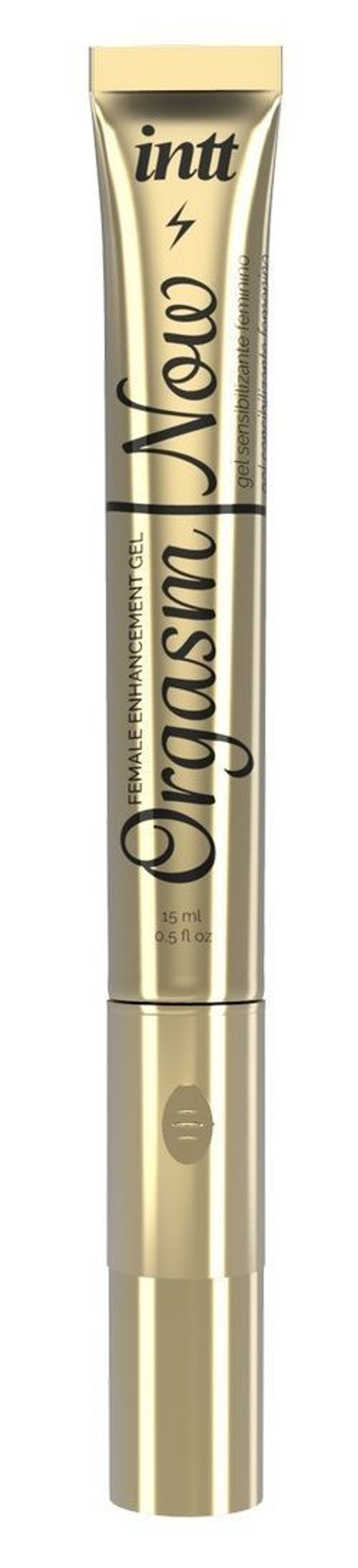 Возбуждающий гель INTT Orgasm Now с вибронаконечником, 15 мл