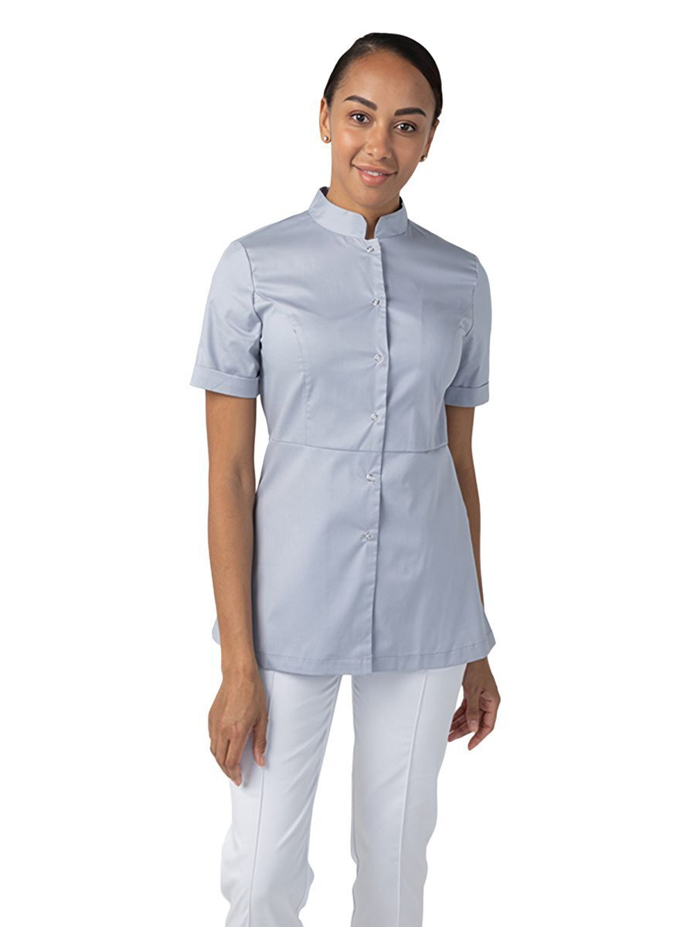 Туника медицинская женская Dr. Nice DRN422 на кнопках, синий, 40