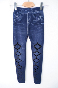 Джеггинсы с принтом 42 размер