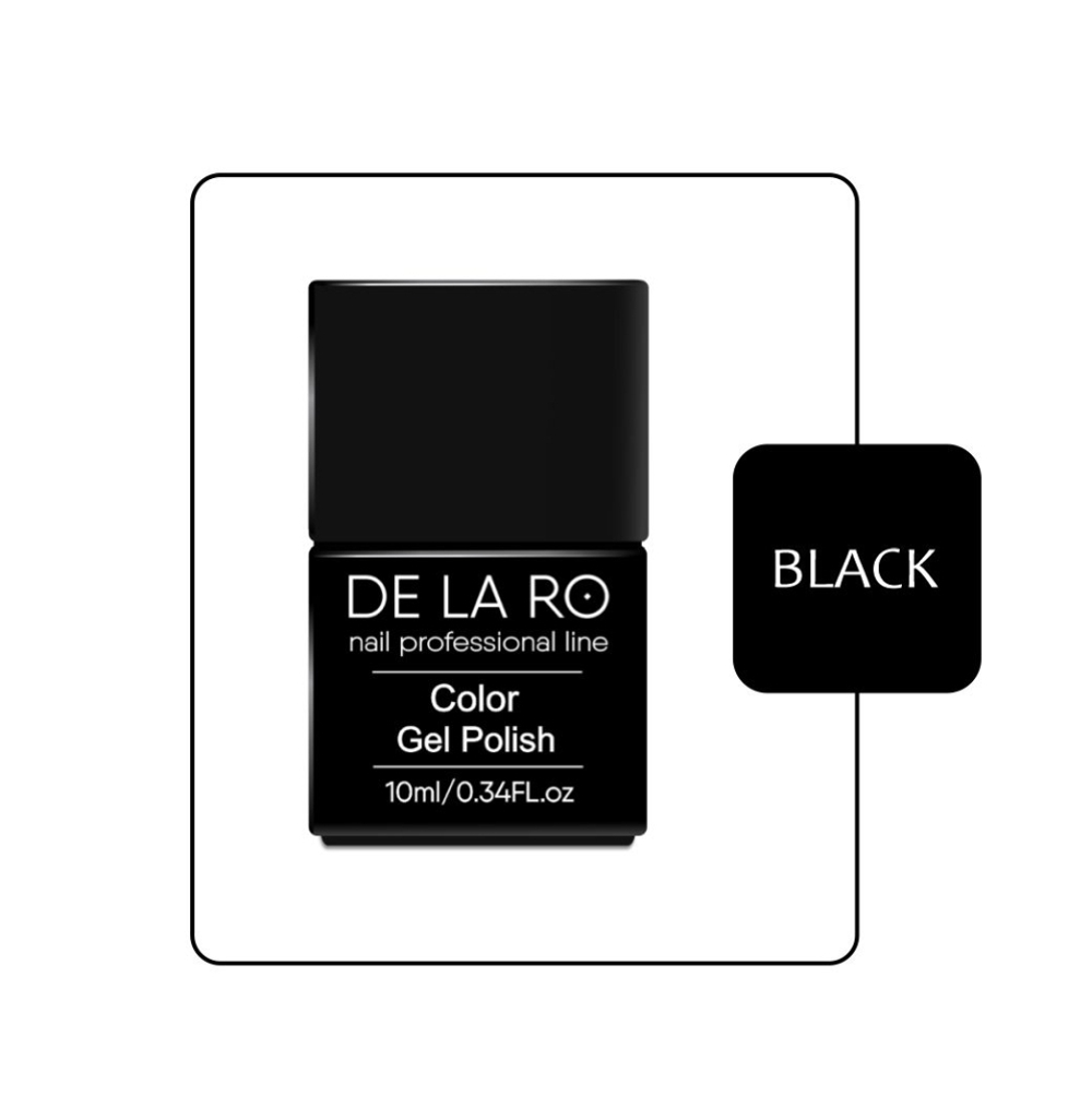 Delaro Classic Black (черный) - 10ml