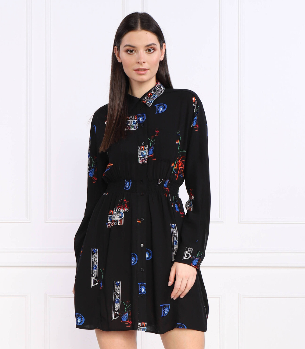 платье Desigual - черный(23SWVW72)