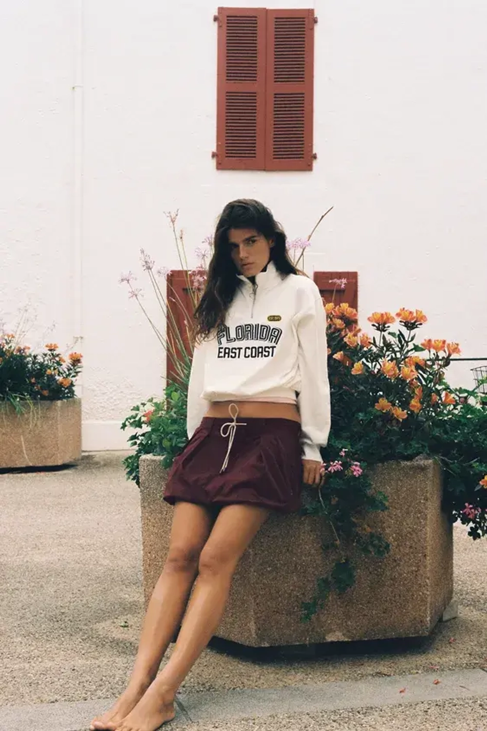 Zara varsity on sale