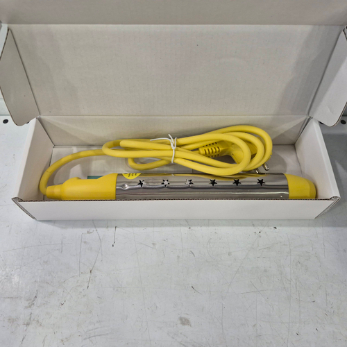 Мощный Электрокипятильник 1200 Вт, терморегулятор, скрытый нагрев, 220 В, желтый (1 шт.)