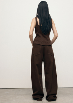 Джинсы barrel со средней посадкой