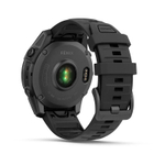 Умные часы Garmin FENIX E 47 мм Amoled Slate Gray Steel With Black Silicone Band