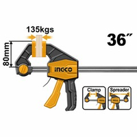 Быстрозажимная струбцина 80х900 мм INGCO HQBC36803 INDUSTRIAL