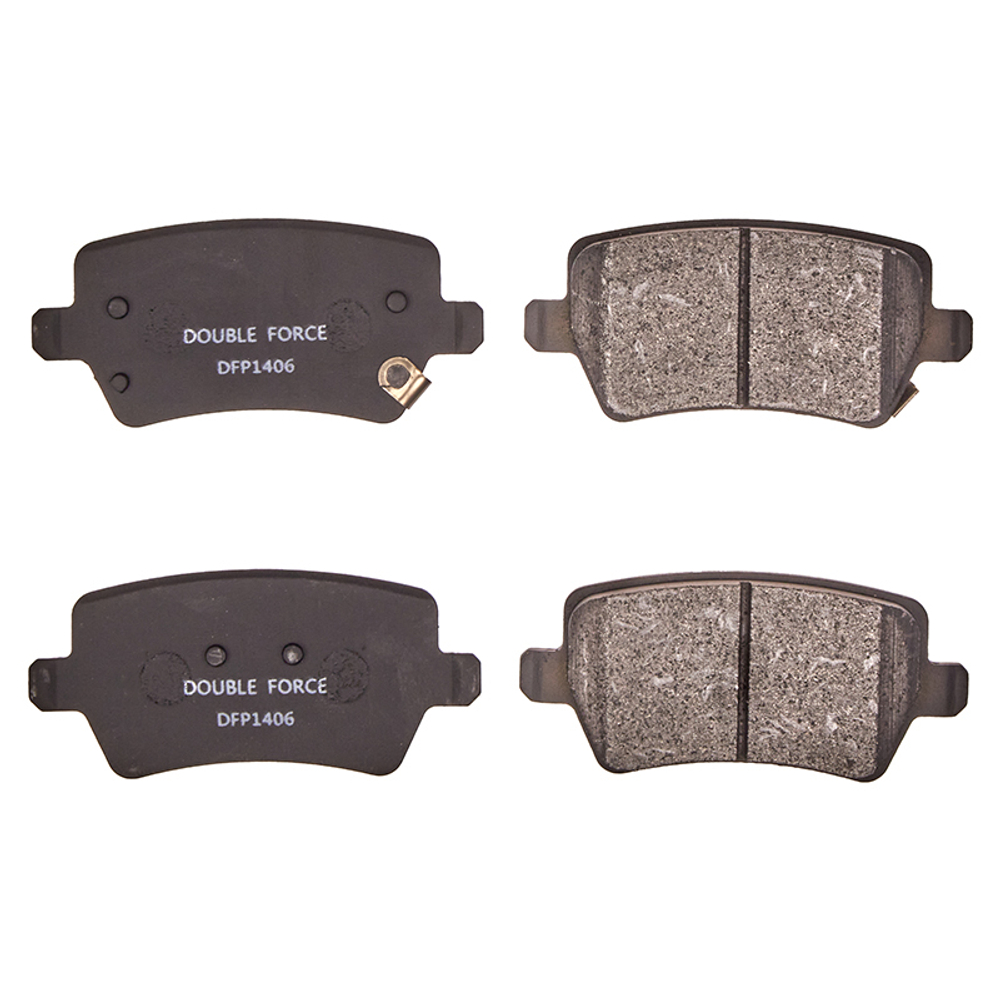 Колодки тормозные дисковые Double Force DFP1406