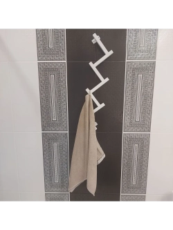 Вешалка настенная для прихожей Елка белая