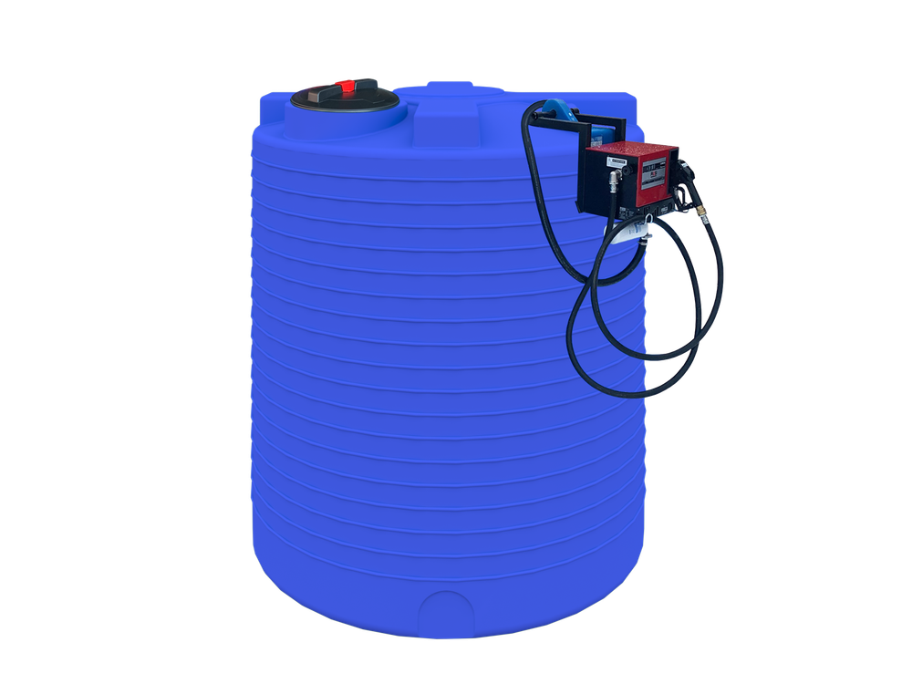 Стационарная Мини АЗС PT-V10000 Политим 60 л/мин 10000 л. 220В (2330x2330x2630см;синий) - арт.560839