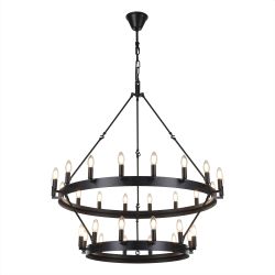 Citilux Смитсон CL470230 Люстра замковая подвесная Чёрная