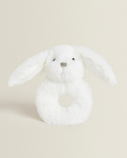 Погремушка детская Zara Home, хлопок, белый, 7611/052
