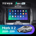 Teyes SPRO Plus 9" для Toyota Mark X 2009-2019