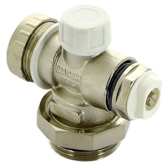 Концевик Uni-Fitt 1" для коллекторных групп с ручным воздуxоотводчиком 460M4000