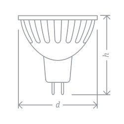 Лампа Navigator 94 202 MR16 20W 12V 2000h