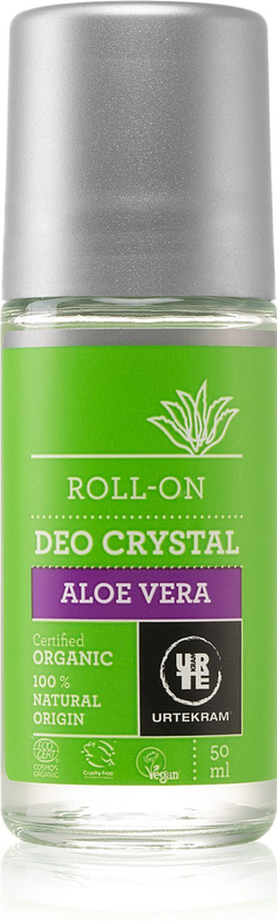 Urtekram Aloe Vera - шариковый дезодорант с алоэ вера /   50  ml  / GTIN 5765228837627