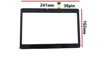 Тачскрин (сенсорное стекло) для планшета BQ-1082G Armor Pro 3G (HZYCTP 101789, HZYCTP-102473)