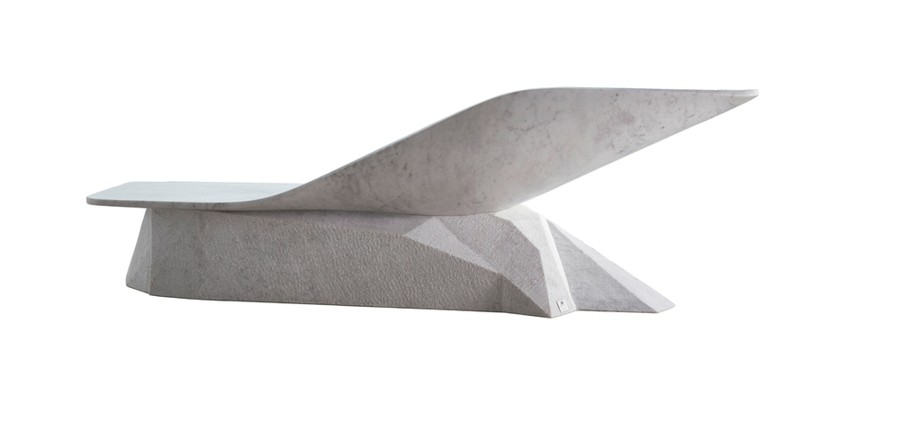 Шезлонг Draenert Marble Wing