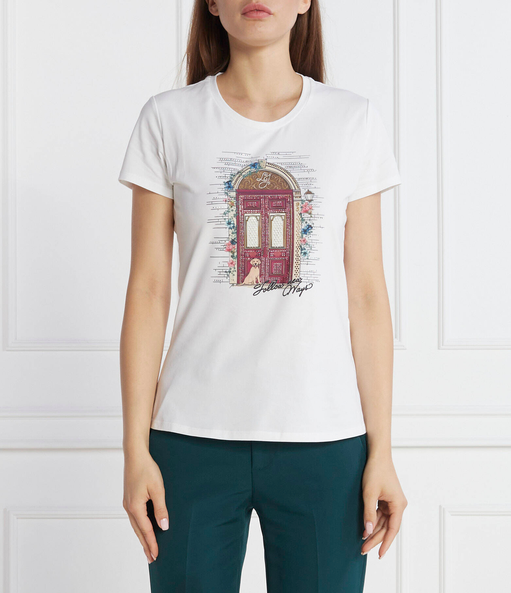 Футболка Liu Jo - белый(MF3251 J5003)