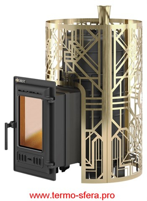 Печь для бани Эверест "Steam Master" GALAXY 18 (310) ЧУГУН GOLD