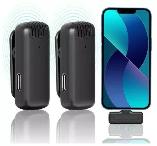 Микрофон для мобильного устройства Ulanzi J12 (Lightning), черный