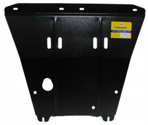 Защита картера Двигателя, КПП. 2 мм, Сталь. для Ford Focus 1998-2004 MOTODOR.00708