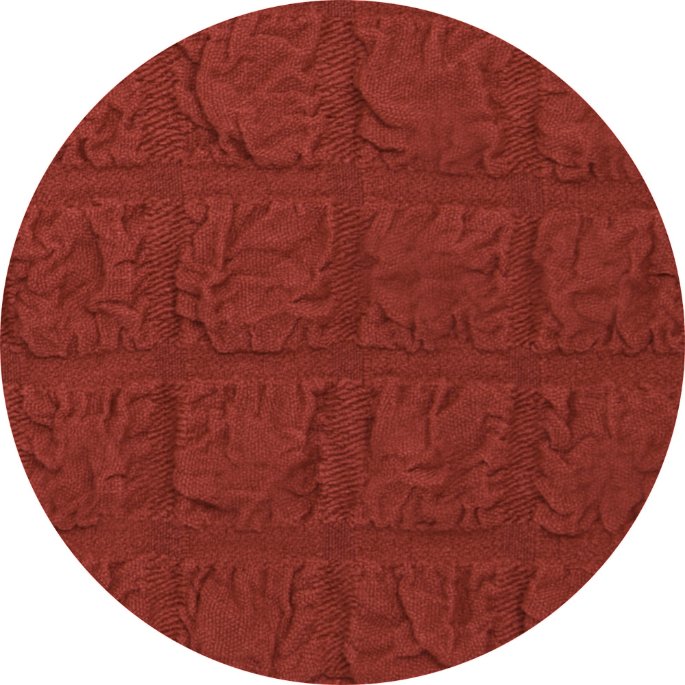 Чехол на кресло с оборкой Стандарт, цвет Терракот