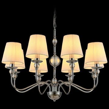 Люстра потолочная ILLUMICO E14  IL0956-8P-27 CR