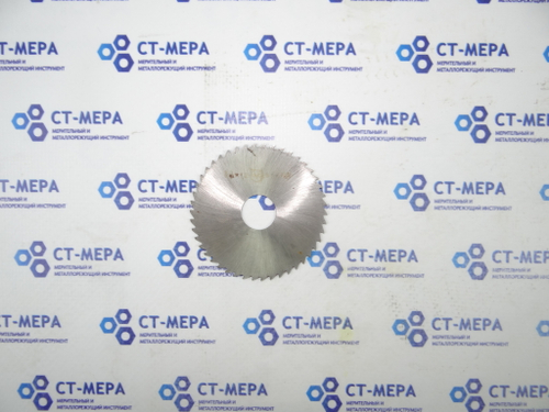 Фреза отрезная по металлу 63х1.2х16мм. z=46 Р6М5 без фаски без ш/п