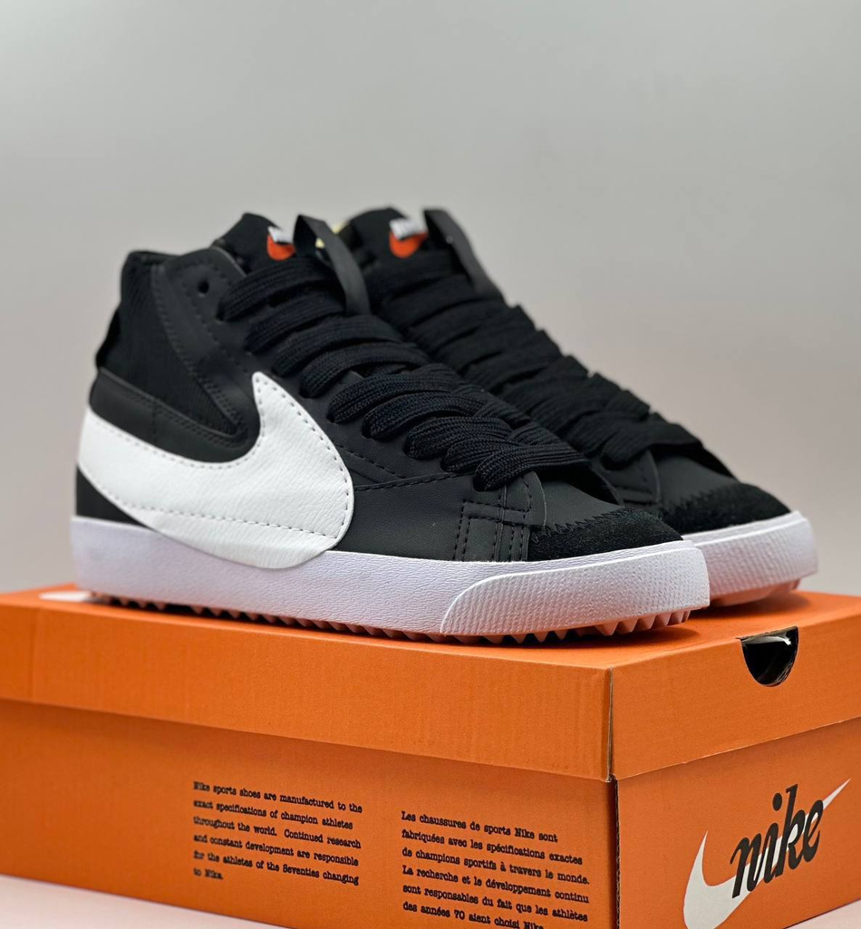 Кроссовки Nike BLAZER MID 77 JUMBO #A330 (черн.)