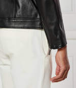 Кожаная куртка Karl Lagerfeld - черный(555082 551420)