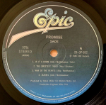 Sade - Promise - Japan OG