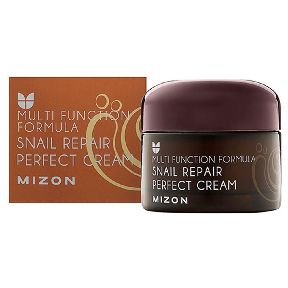 Mizon Крем питательный улиточный - Snail repair perfect cream, 50мл