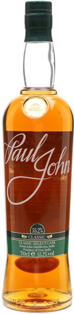 Виски Paul John Classic Select Cask, 0.7 л.