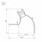 Профиль с боковым свечением Arlight ARH-Ceil-Bevel-Edge-2000 White 034981