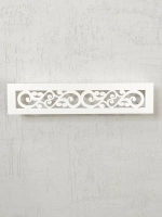 Полка настенная навесная 49*10*10 см