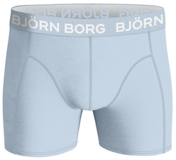 Мужские спортивные боксеры Björn Borg Cotton Stretch Boxer 3P - blue/green/navy blue