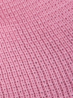 Шарф зимний вязаный с помпонами для девочки