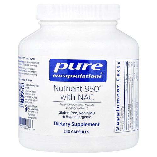 Pure Encapsulations, Nutrient 950® with NAC, 240 Capsules