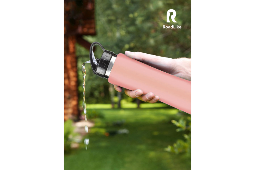 Термобутылка RoadLike 500мл, коралл