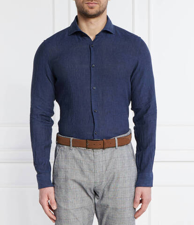 Льняная рубашка 146Pai-W Joop! - темно-синий(30041389)