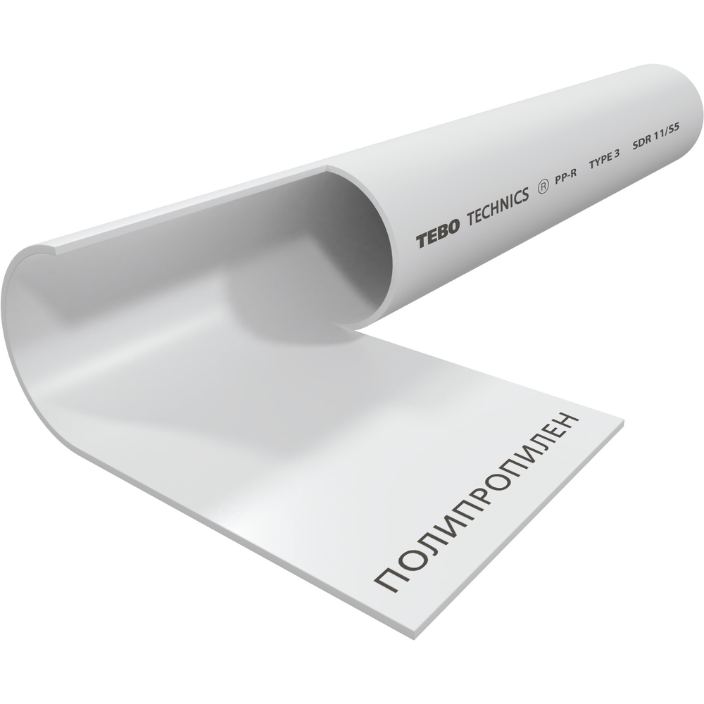 Труба TEBO SDR11 32х2,9 бел. PP-R метр (4/40)