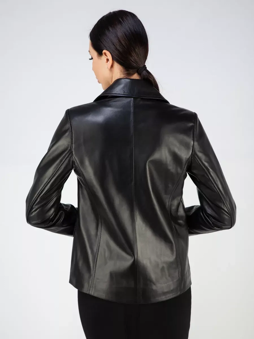 Куртка кожаная натуральная Турция блейзер