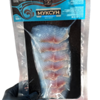 Муксун слабой соли нарезка филе, 100 грамм