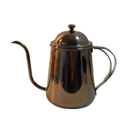 Кофейник чайник 950 мл Бариста d 11,5/9,6 см h18 см цвет бронза нерж. P.L. Barbossa