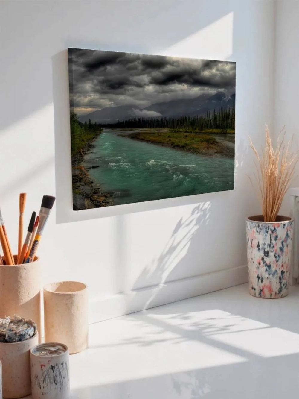 Картина на стену 40 X 50 Горная река