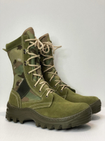Ботинки тактические с высокими берцами 516 МО «SHOT CAMO MULTI» Мультикам