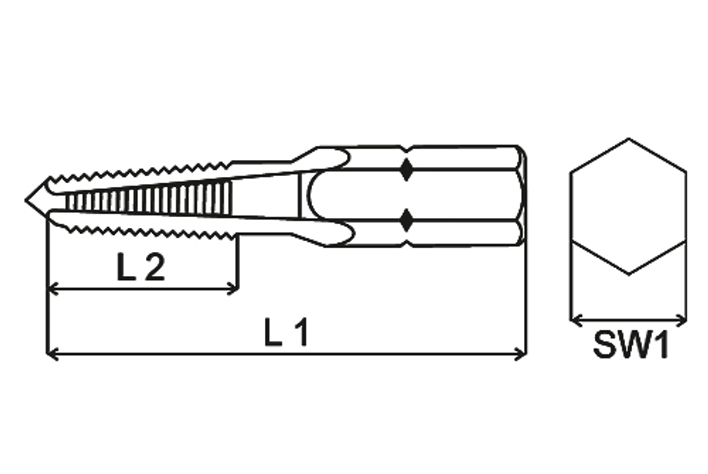 Набор бит-метчиков M3-10 VOLKEL 67020