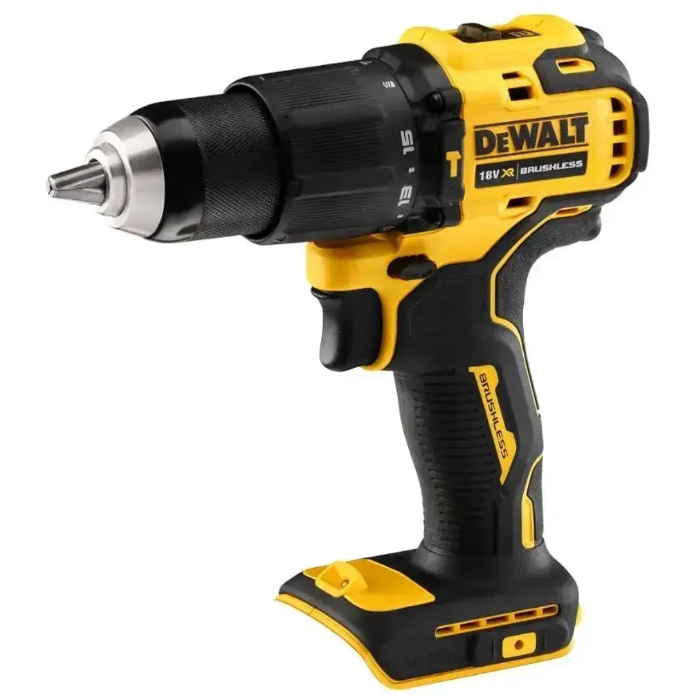 Ударная дрель-шуруповерт DEWALT DCD709D2T, 18 В, 1650 об/мин, 28050 уд/мин, с 2 АКБ 2 Ач и ЗУ, в кейсе