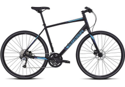 ВЕЛОСИПЕД Specialized - SIRRUS SPORT DISC BLK/CYAN/DPBLU M