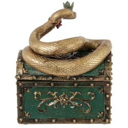 GAEM Шкатулка "Змея", L14 W9 H17 см